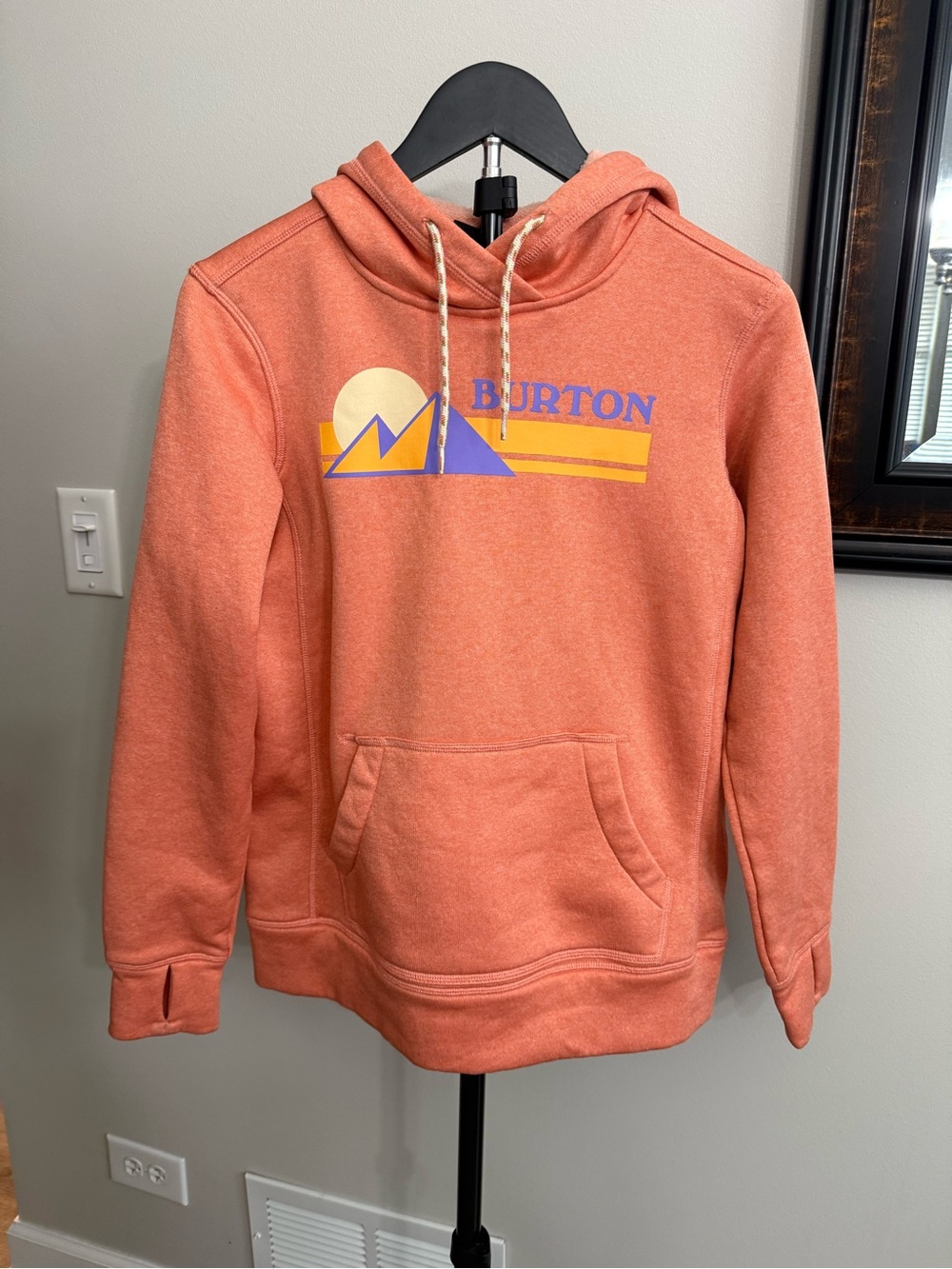 Burton Coral Hoodie with Graphic Logo